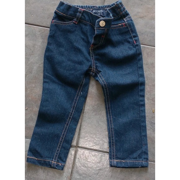 Rocawear Boys Infant Baby‎ Size 18 Months Original Jean Logo Pockets - Picture 3 of 4